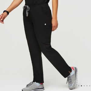 Figs Yola Scrub Pants black